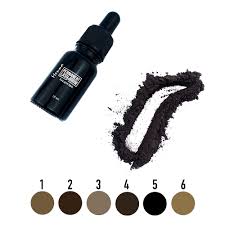 Permanent Lashbrown Хна натуральная для бровей черная (c пипеткою) 10 мл